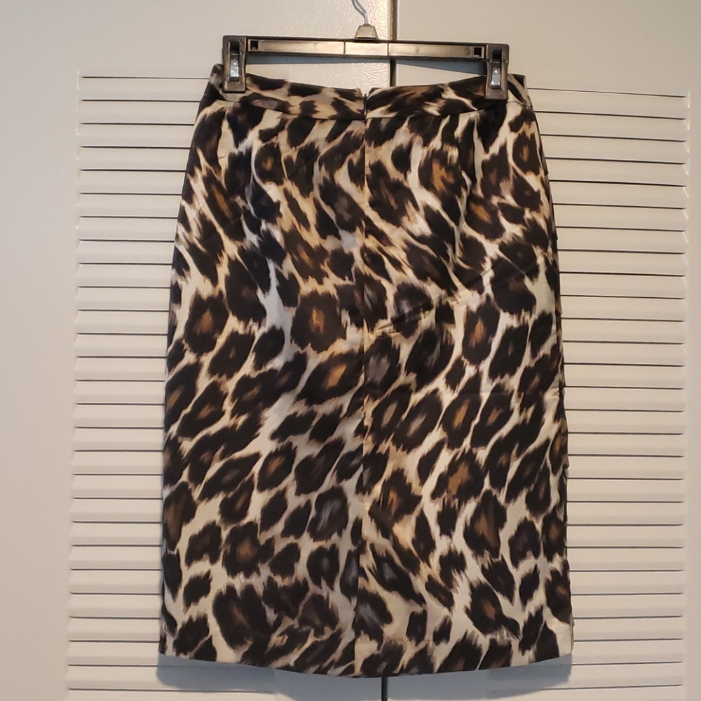 Worthington Animal Print Pencil Skirt - Picture 3 of 7